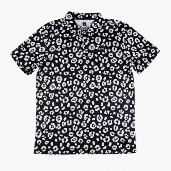 Duvin Other - Duvin Polo Golf Shirt Design Leopard for Men Size S